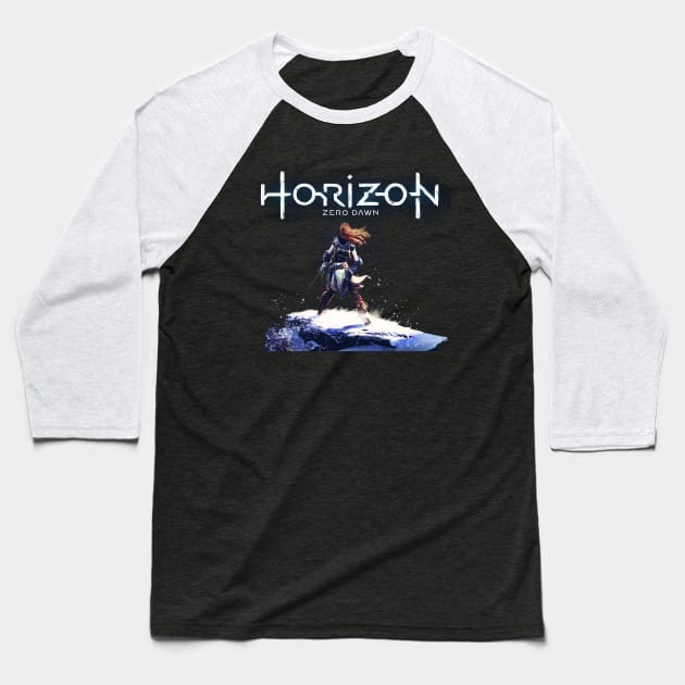 Horizon Zero Dawn Baseball T-Shirt by ryders2